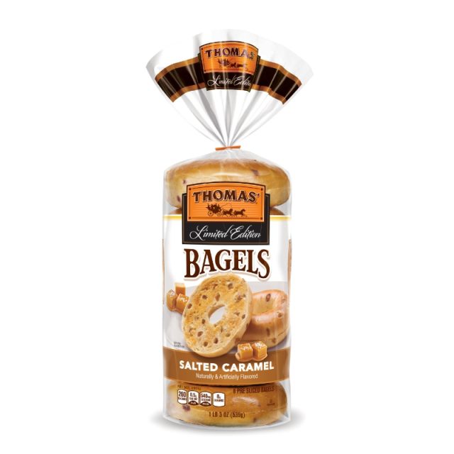 Thomas Salted Caramel Bagels