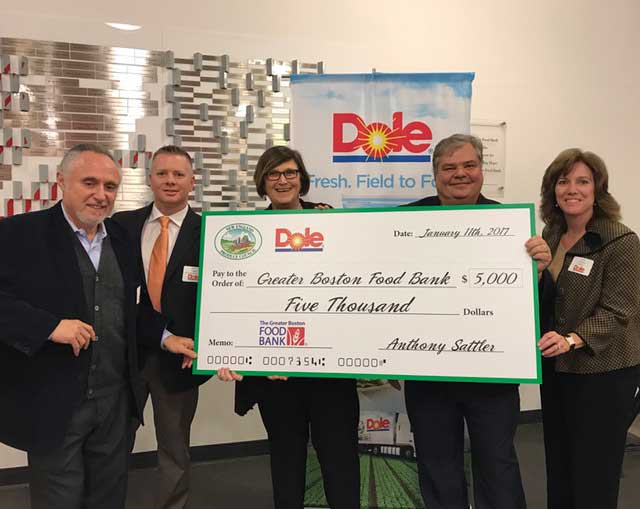 NEPC, Dole Give $5K To Greater Boston Food Bank