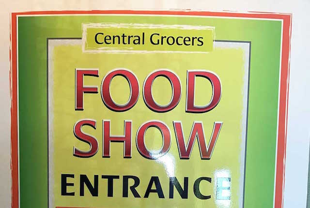 Central Grocers Food Show sign