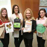 Molly Fallon, Newark Beth Israel Medical Center; Melanie Dwornik, ShopRite; Barbara Mintz, RWJBarnabas Health; and Kerri Likakis, Newark Beth Israel Medical Center.