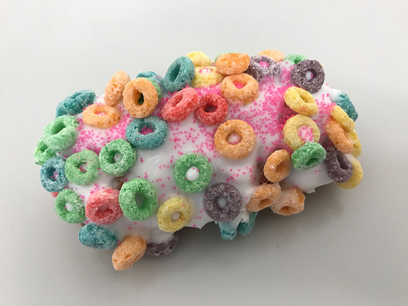 The unicorn-inspired donut.