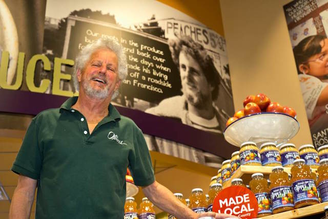 Oliver’s Market Founder and President Steve Maass. He founded Oliver’s Market in 1988 after operating roadside produce stands in the Bay Area.