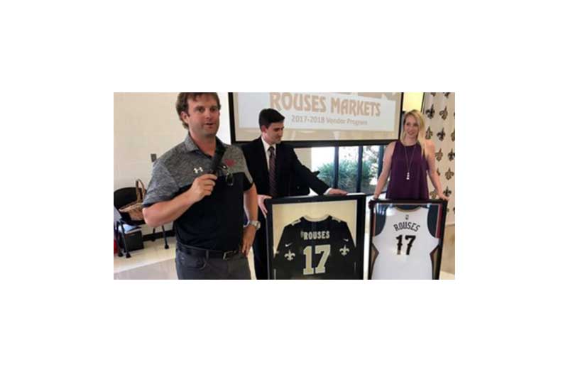 Donny Rouse discusses his company's new partnership with the New Orleans Saints.