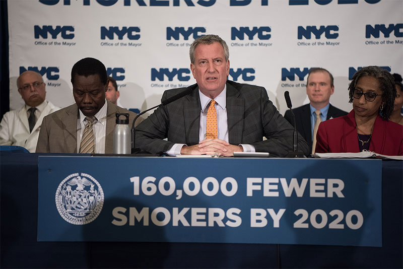 New York City Mayor Bill de Blasio