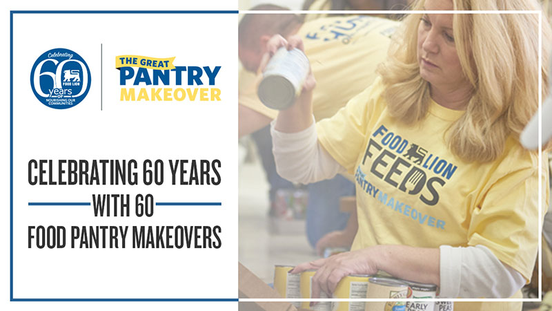 Food Lion Pantry Makeover