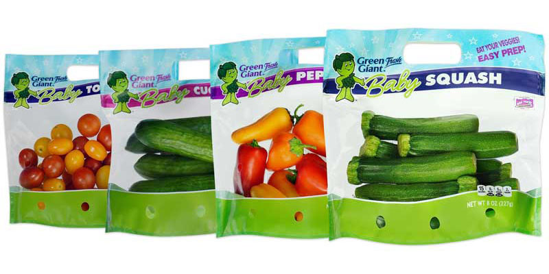 Robinson Fresh's Green Giant baby veggies line