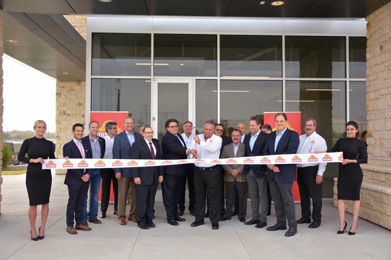 Mission plant ribbon-cutting