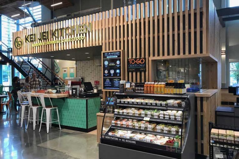 A Genji sushi boutique at a Charlotte, North Carolina, Whole Foods Market.