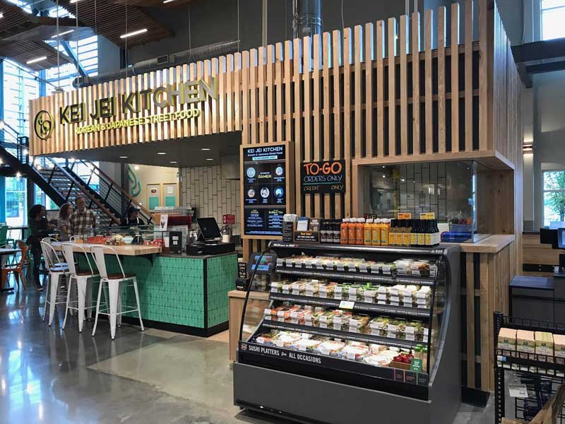 A Genji sushi boutique at a Charlotte, North Carolina, Whole Foods Market.