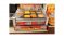 Hot food roller grill