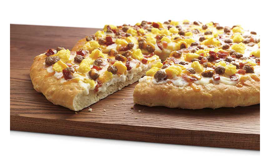 7-Eleven's breakfast pizza