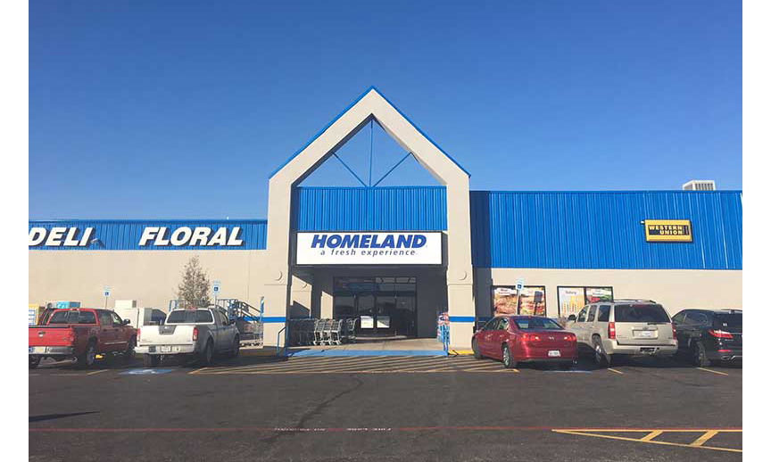 HAC recently converted a Cash Saver to a Homeland in Justin, Texas.