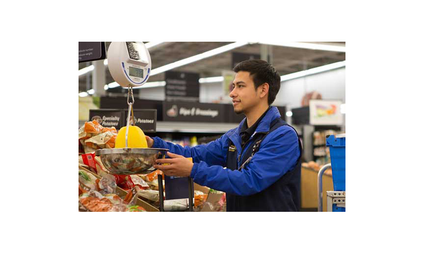 A Walmart shopper