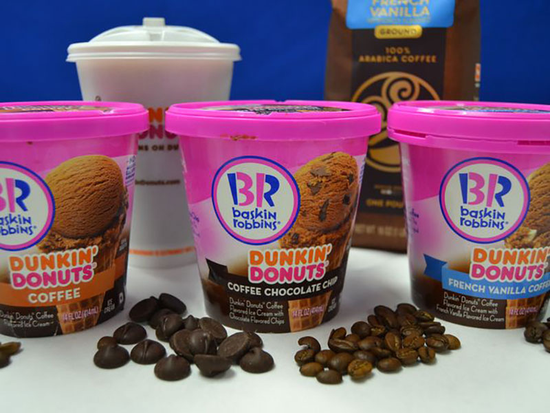 Baskin-Robbins Dunkin' ice cream