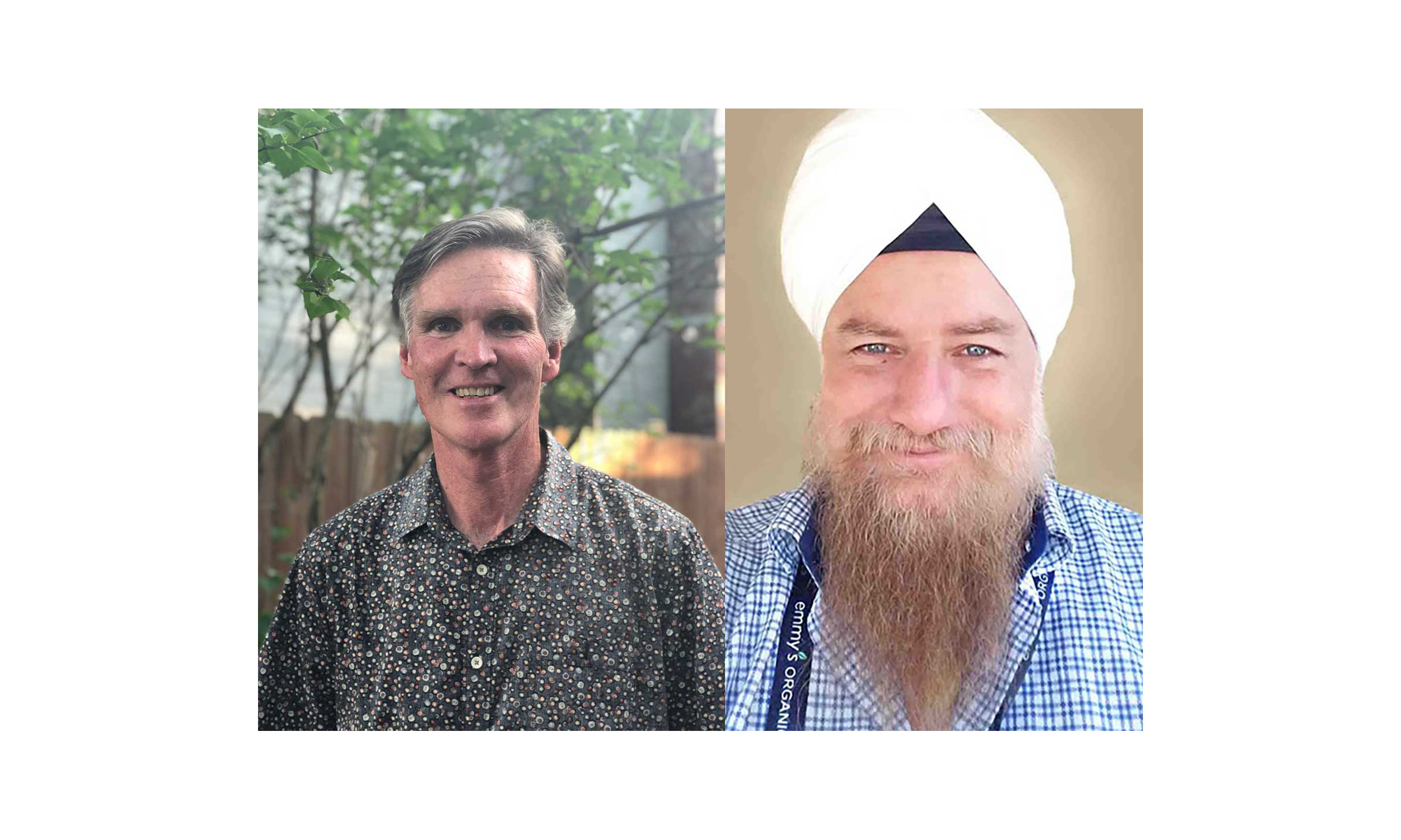 Bill Kelly and Gian Khalsa.