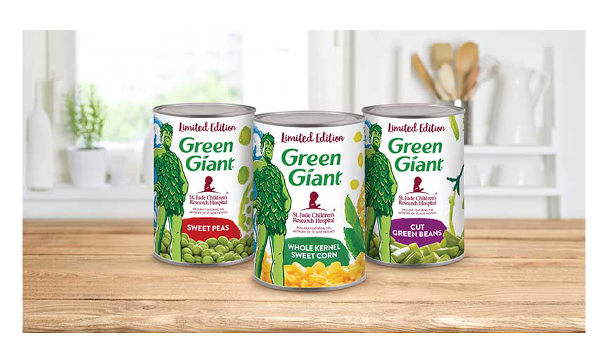 Green Giant limited edition cans