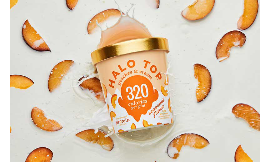 Halo Top Peaches & Cream