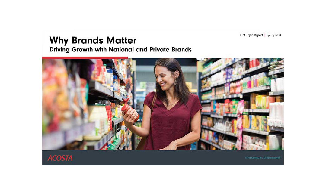 Acosta national and private label brands study