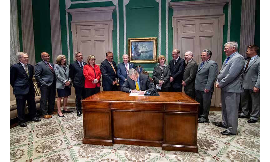 Grand Bargain Bill signing