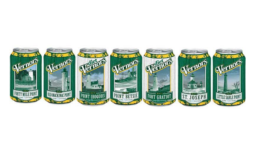 Vernors limited edition cans