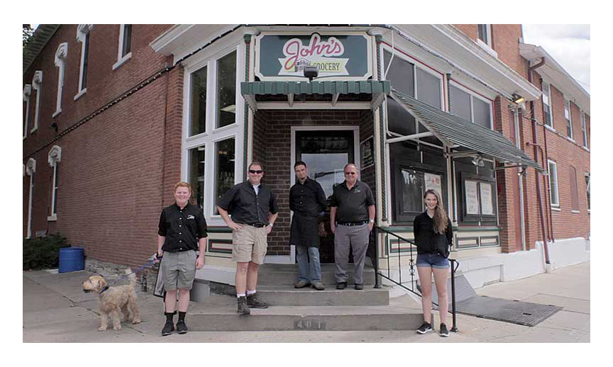 John's Grocery family photo