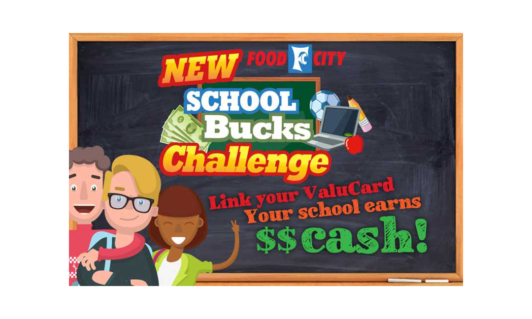 A School Bucks Challenge promotional banner