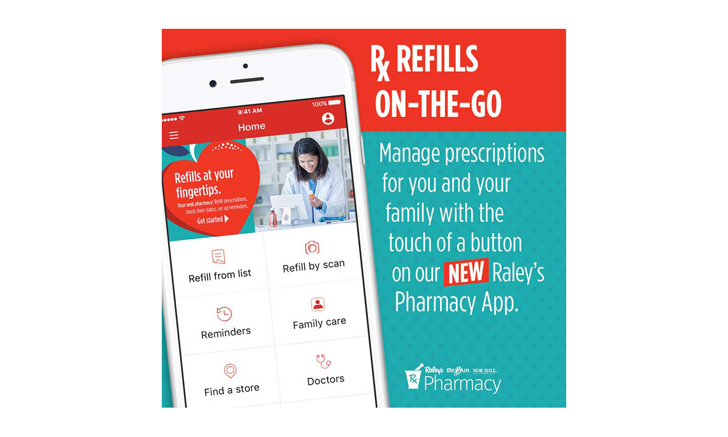 Raley's pharmacy app promo