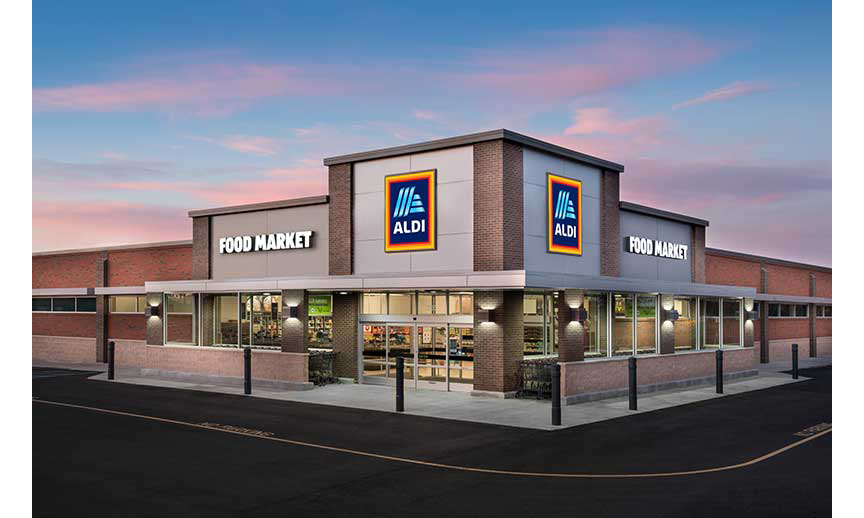 An Aldi store