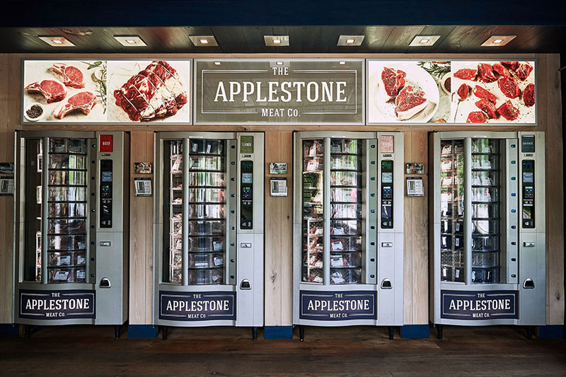 Applestone meat vending machine