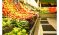 A produce section of a grocery store.