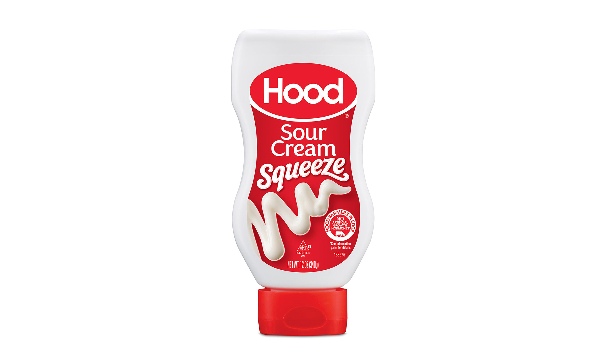 Hood sour cream squeeze bottle