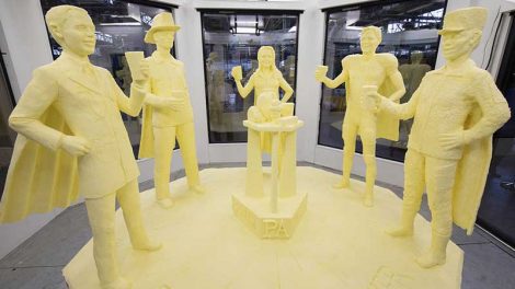 Pennsylvania Farm Show butter sculpture