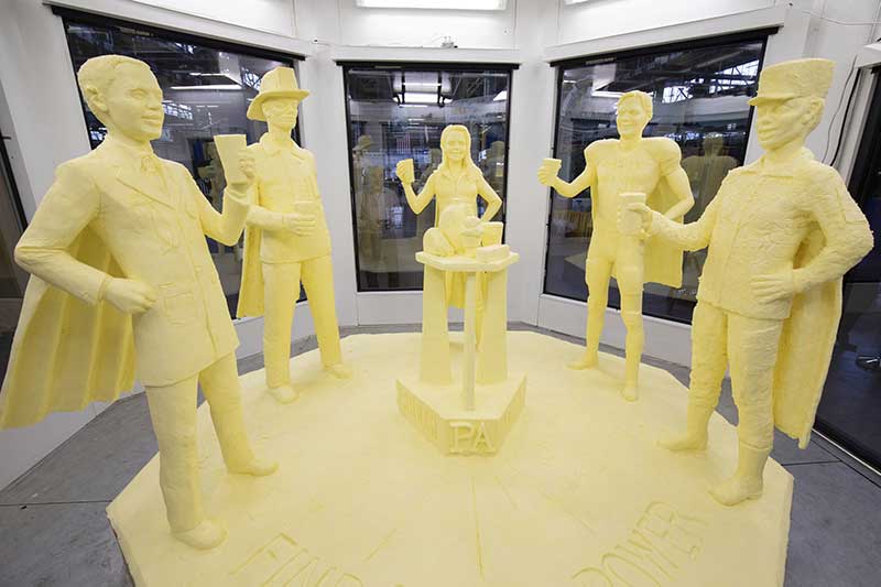 Pennsylvania Farm Show butter sculpture