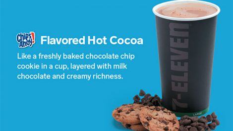 7-Eleven Chips Ahoy! hot chocolate