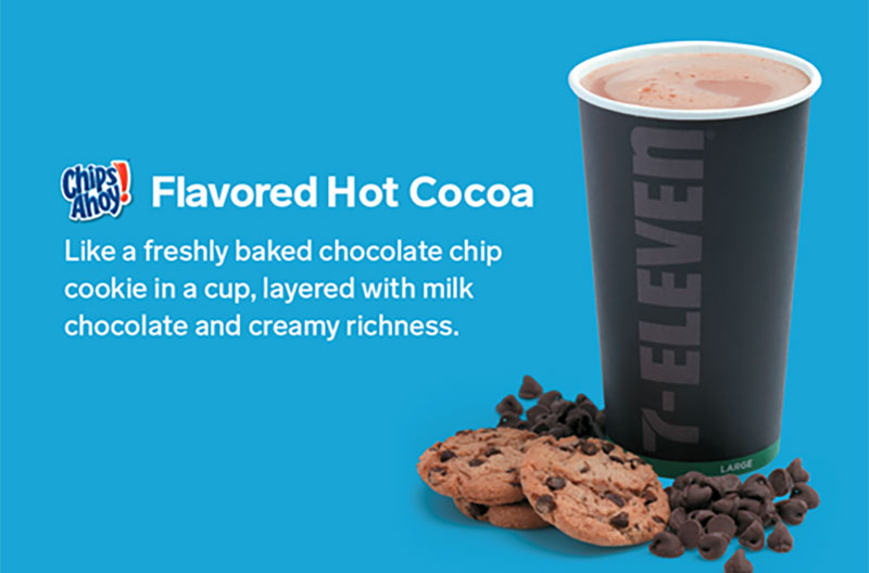 7-Eleven Chips Ahoy! hot chocolate