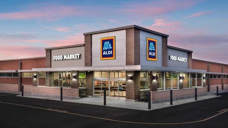 An Aldi store