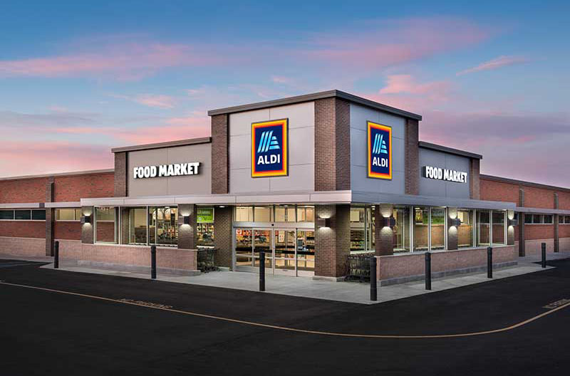 An Aldi store