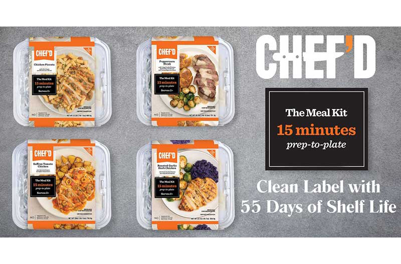 True Food Chef'd branded retail meal kits