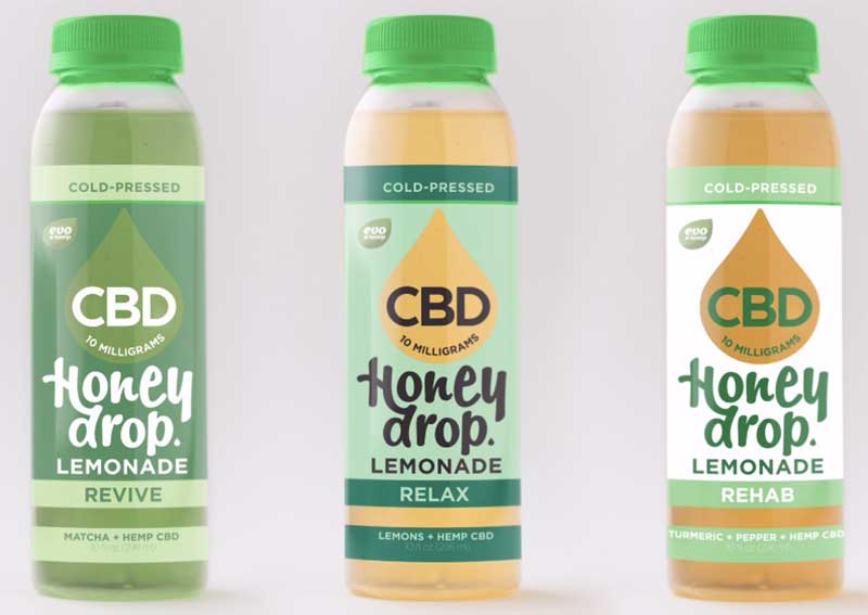 Honeydrop Cold-Pressed CBD Lemonades