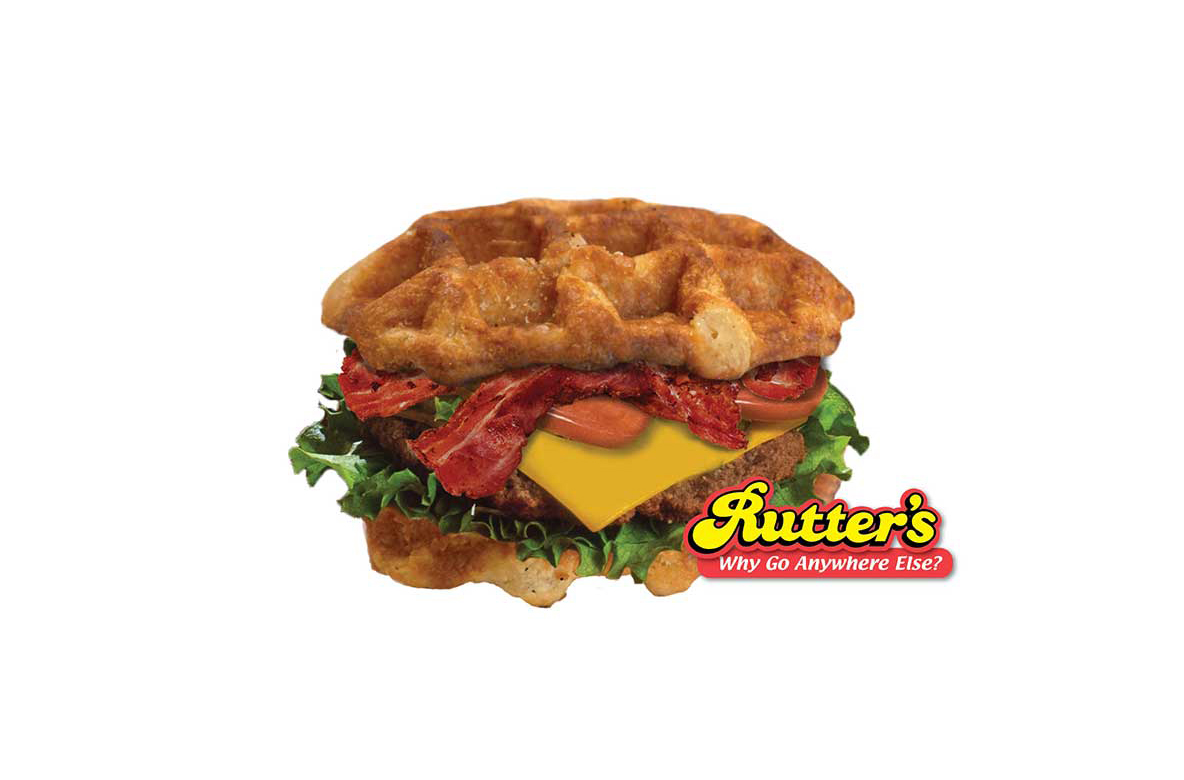 waffles-Rutter's Waffleburger