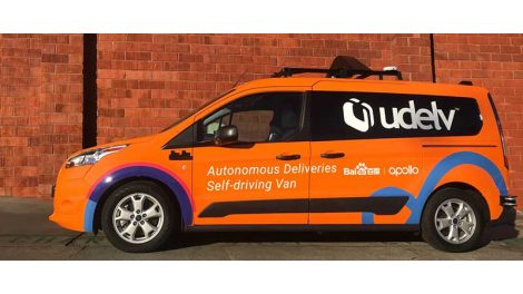 Walmart and Udelv's autonomous cargo van