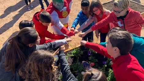 Learning Garden kids