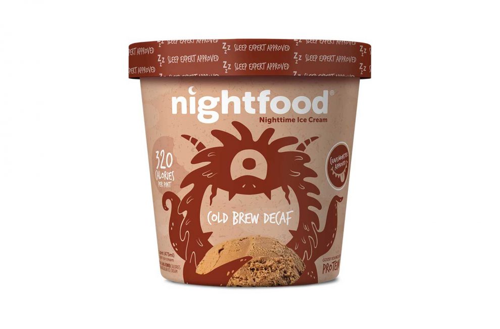 Nightfood ice cream, nighttime snacks