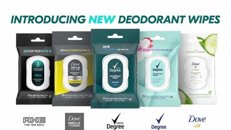 Unilever Deodorant Wipes