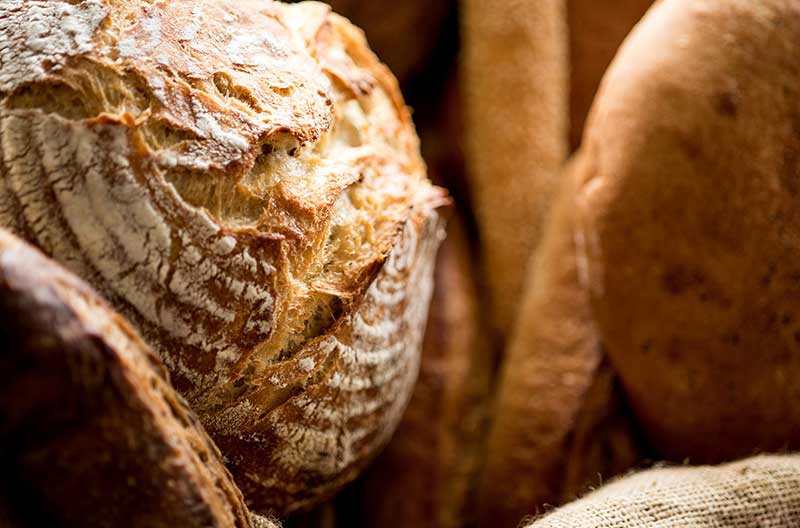 Breads in a basket