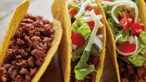 Beyond Beef tacos