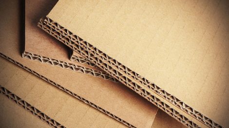 corrugated cardboard