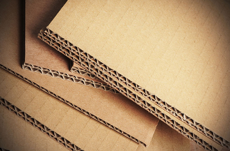 corrugated cardboard