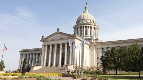 Oklahoma State Capitol in Oklahoma City.