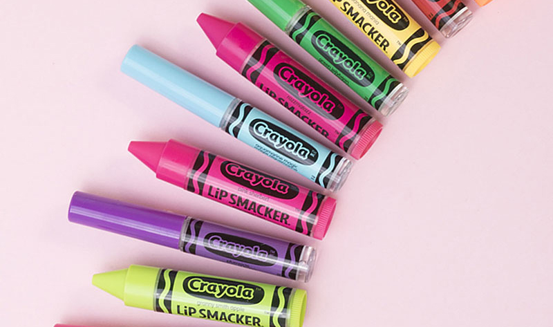 Lip Smacker x Crayola collection